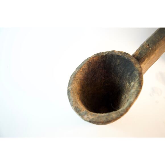 Fabulous Museum Quality 16" Early 19th Century Tibetan Medicine Shaman Ladle - Picture 5 of 7